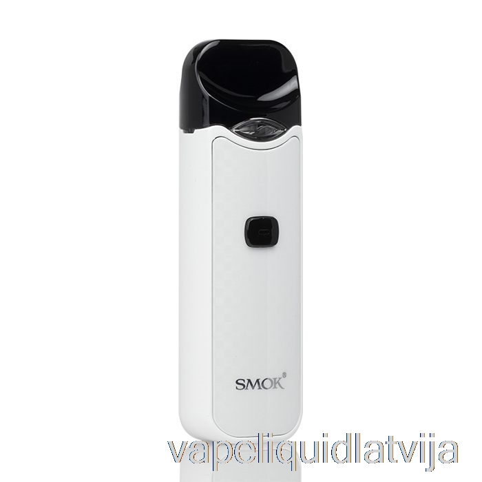 Smok Nord 15w Pod Komplekts Balts Oglekļa šķiedras Vape šķidrums